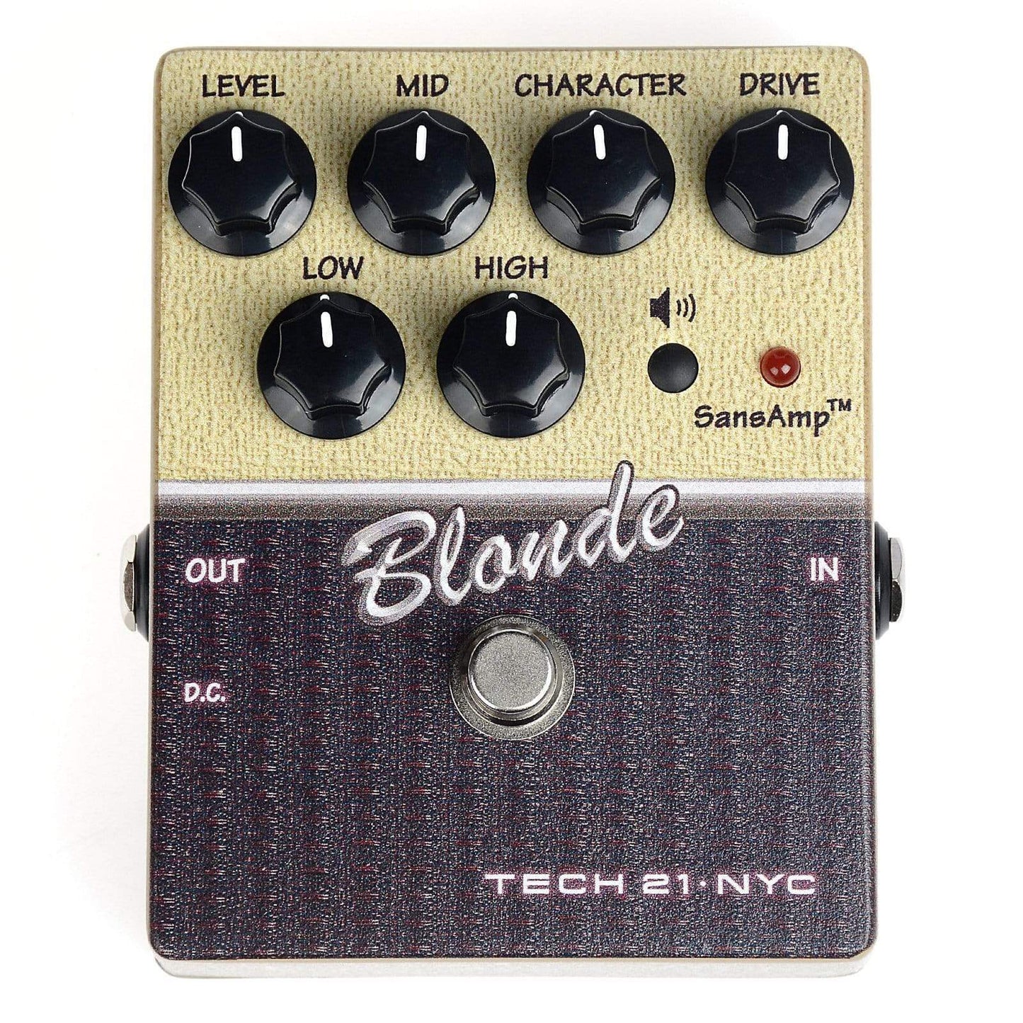 Tech 21 SansAmp Character Series Blonde (v2) Effects and Pedals / Overdrive and Boost