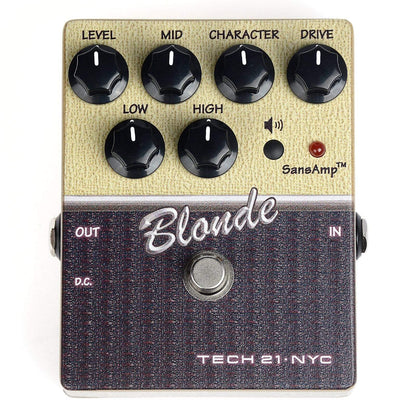 Tech 21 SansAmp Character Series Blonde (v2) Effects and Pedals / Overdrive and Boost