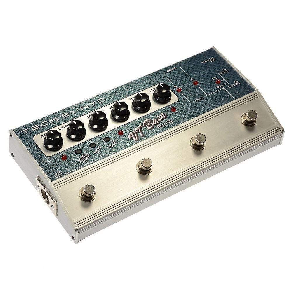 Tech 21 SansAmp Character Series VT Bass Deluxe Distortion Pedal Effects and Pedals / Overdrive and Boost