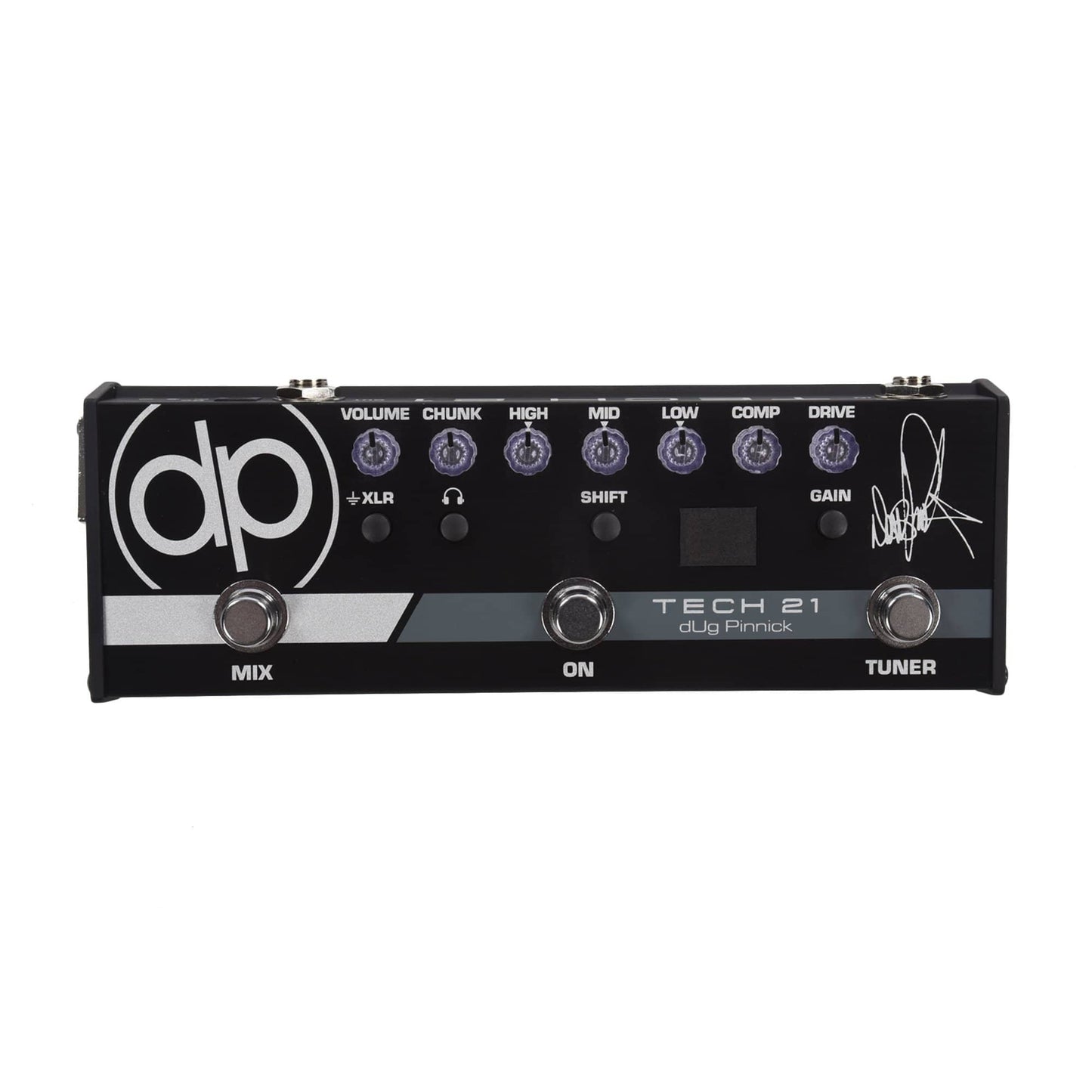 Tech 21 SansAmp DP-3X dUg Pinnick Signature Bass Pre-Amp Pedal Effects and Pedals / Overdrive and Boost