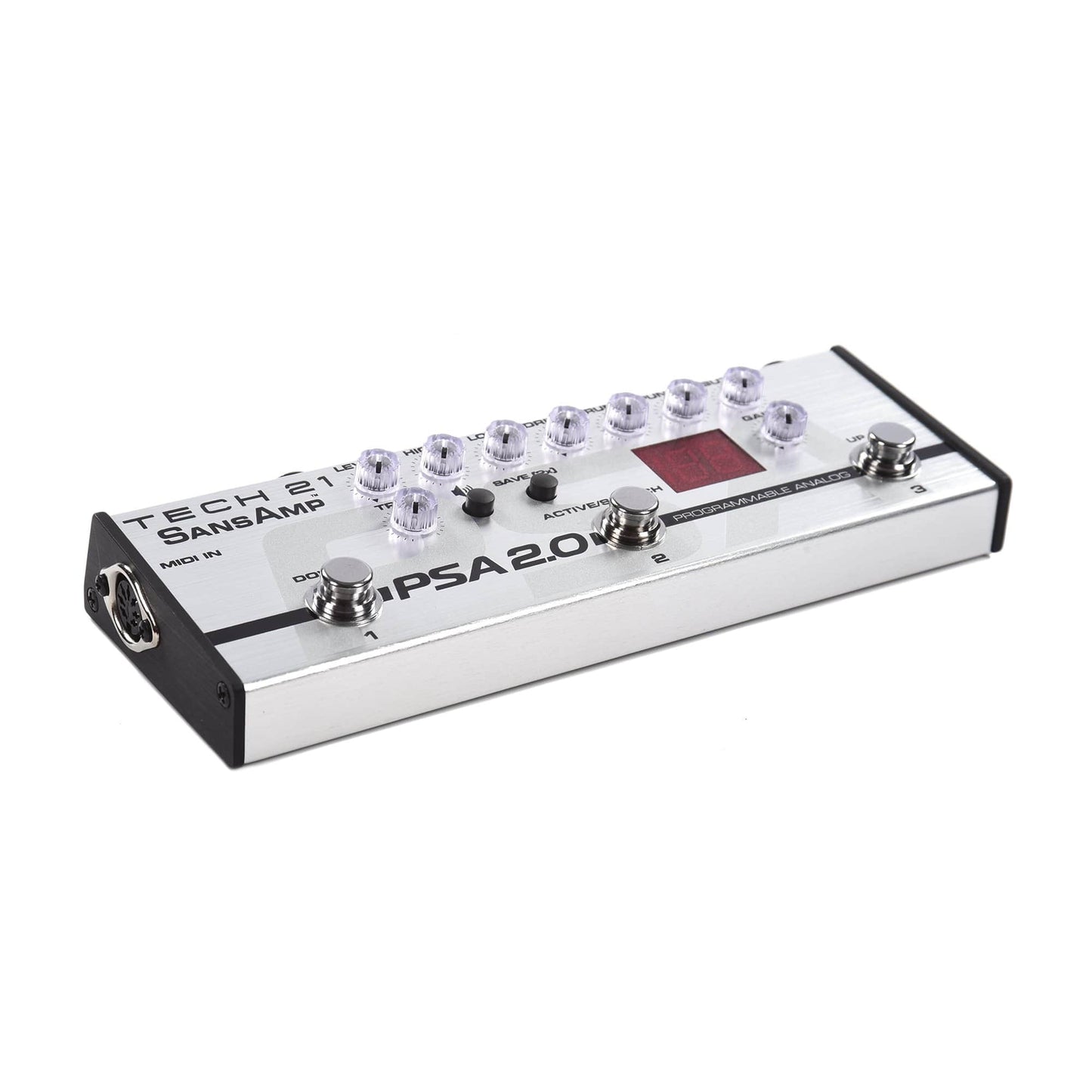 Tech 21 SansAmp PSA 2.0 Pre-Amp Pedal Effects and Pedals / Overdrive and Boost