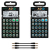 Teenage Engineering Pocket Operator PO-12 Rhythm and PO-14 Sub w/Sync Cables Bundle Drums and Percussion / Drum Machines and Samplers