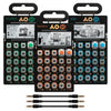 Teenage Engineering Pocket Operator PO-12 Rhythm, PO-14 Sub, PO-16 Factory and Sync Cables Essentials Bundle Keyboards and Synths / Synths / Digital Synths