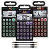 Teenage Engineering Pocket Operator PO-12 Rhythm, PO-20 Arcade, PO-28 Robot and Sync Cables Essentials Bundle Keyboards and Synths / Synths / Digital Synths