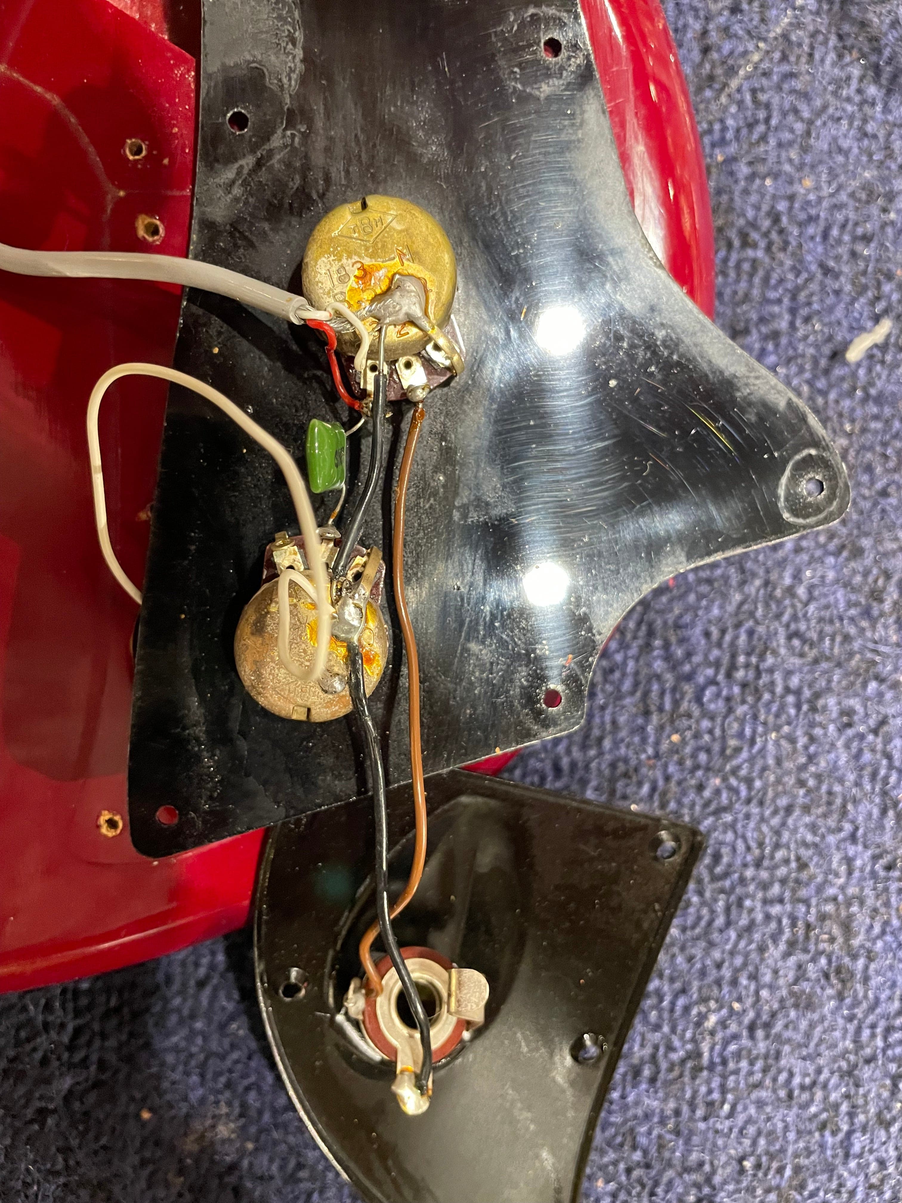 Teisco E-110 Red 1960s Electric Guitars / Solid Body