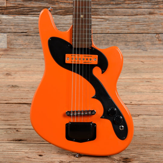 Teisco Offset Orange Refin 1960s Electric Guitars / Solid Body