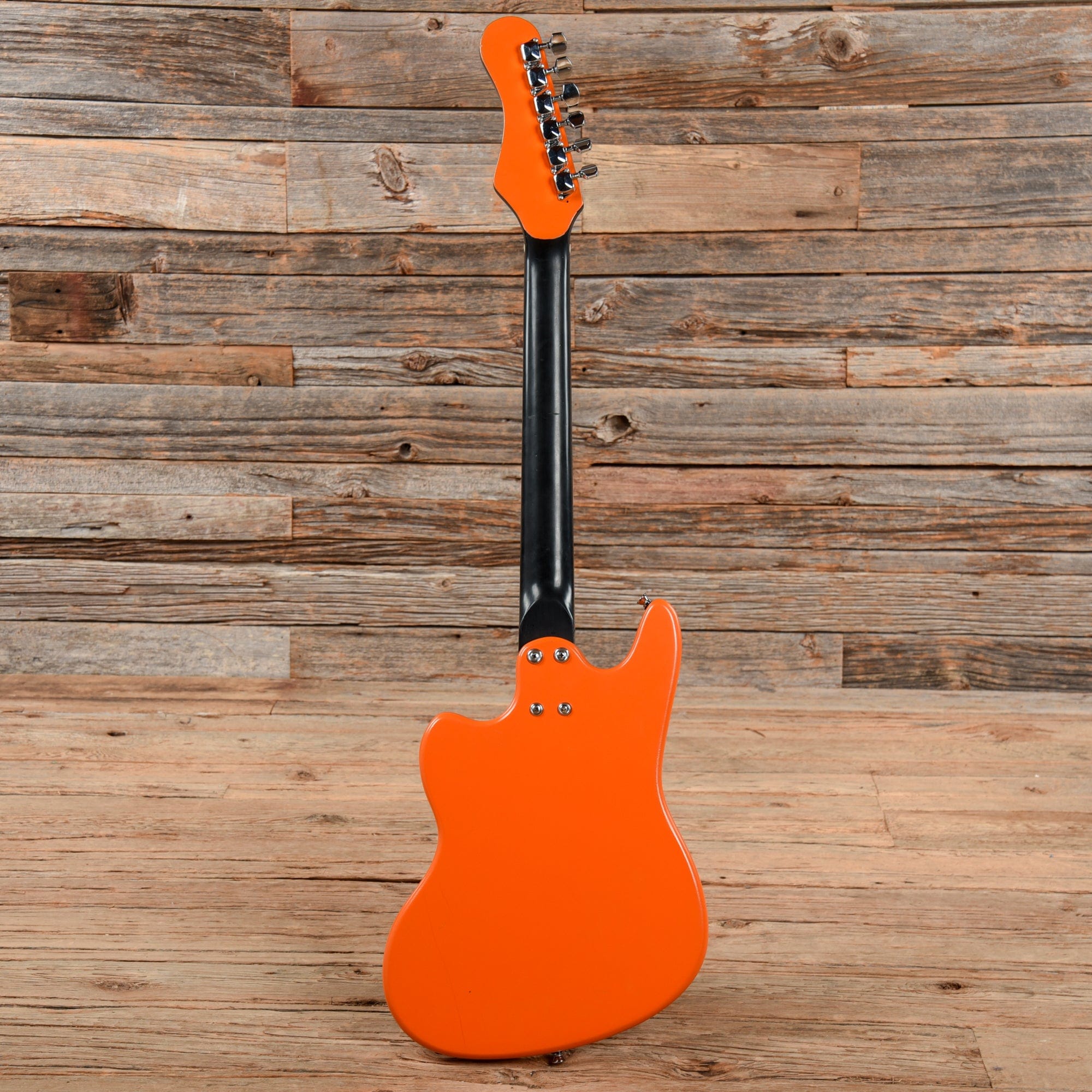Teisco Offset Orange Refin 1960s Electric Guitars / Solid Body