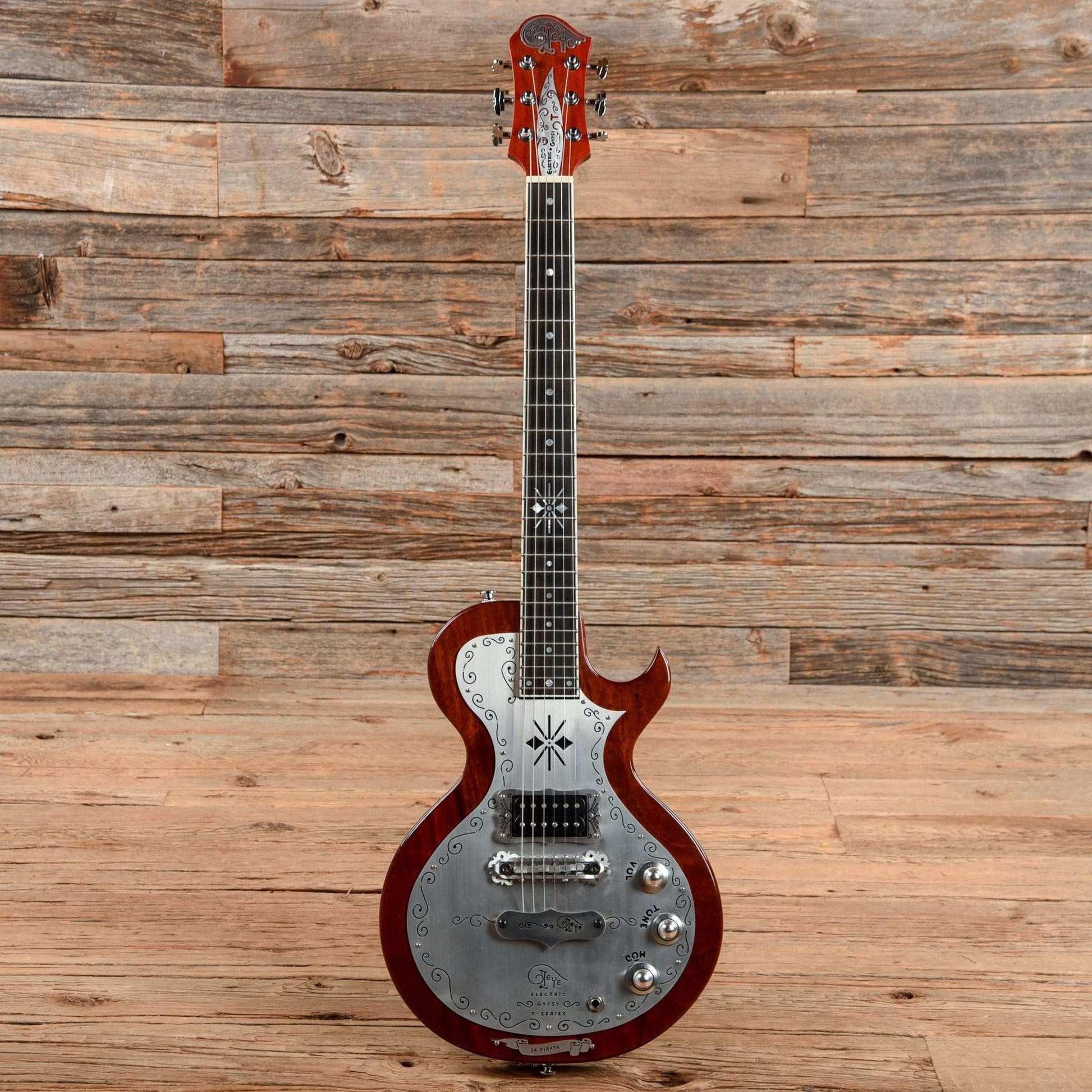 Teye La Pirata Cherry Electric Guitars / Solid Body