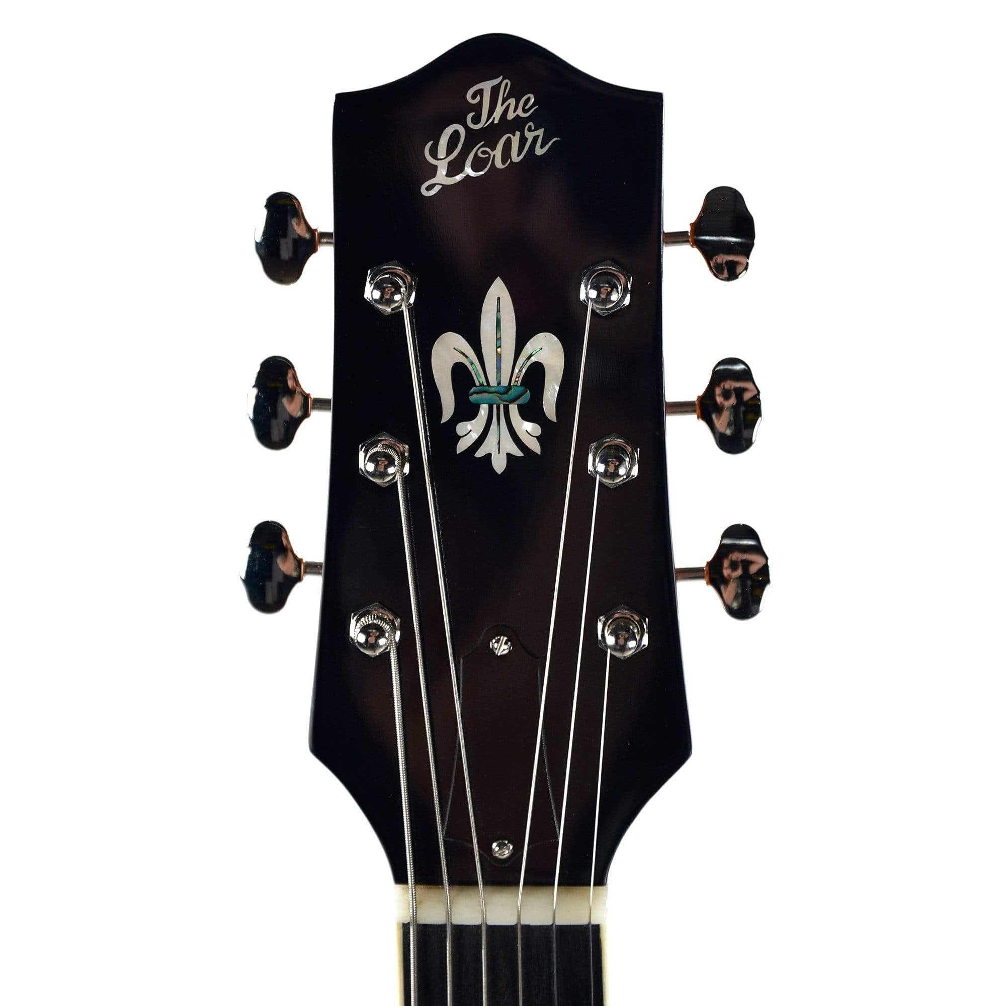 Loar LH-650 Hand Carved Archtop Thinbody Vintage Sunburst Gloss