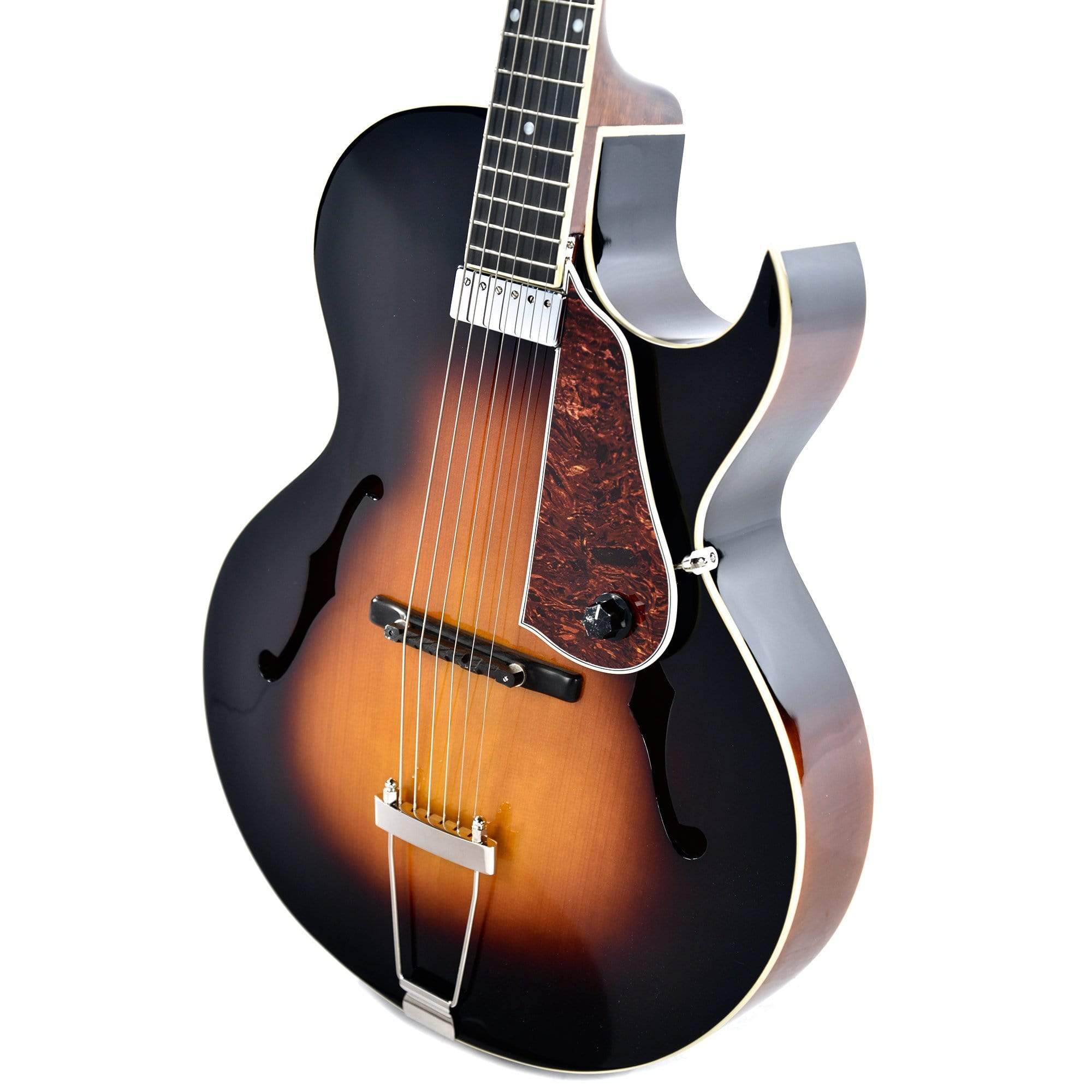 Loar LH-650 Hand Carved Archtop Thinbody Vintage Sunburst Gloss