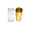 Rock Slide Medium Glass & Polished Brass (2-Pack Bundle) Accessories / Cables,Accessories / Slides