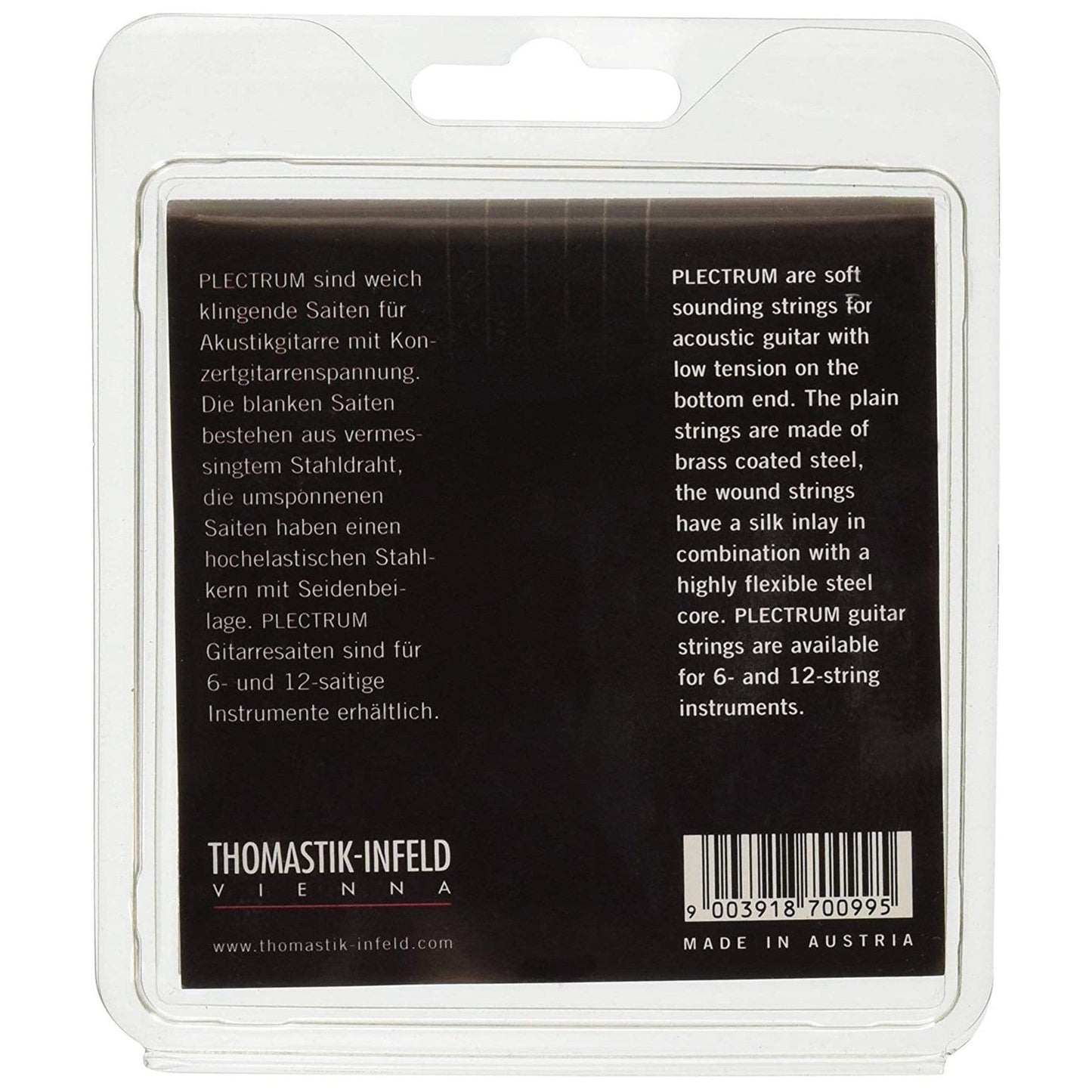 Thomastik AC112 Plectrum Med-Lite Guitar Strings Accessories / Strings / Guitar Strings