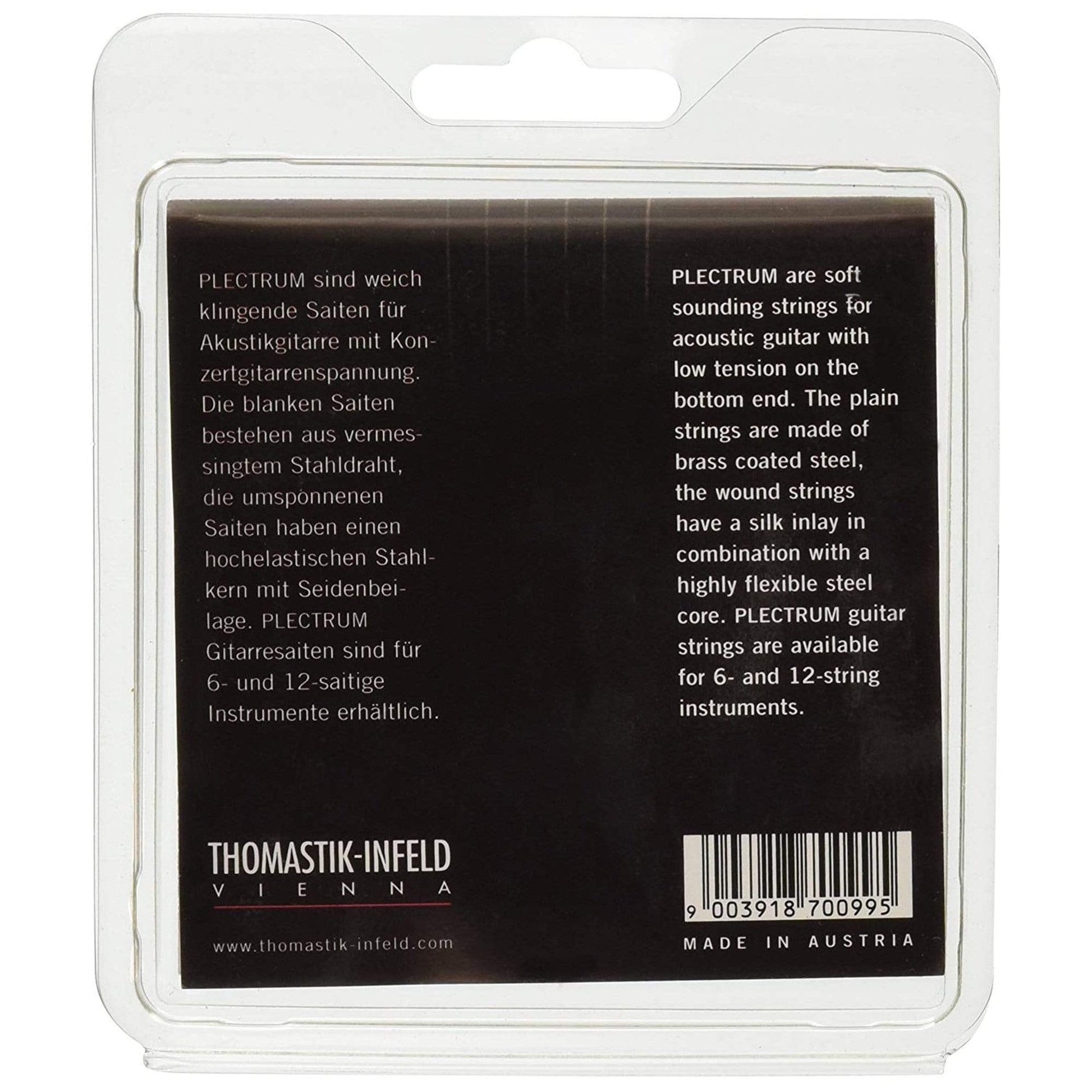 Thomastik AC112 Plectrum Med-Lite Guitar Strings Accessories / Strings / Guitar Strings