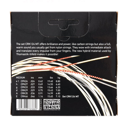 Thomastik Classic Carbon-Nylon Classical Strings Medium Tension 24-46 Accessories / Strings / Guitar Strings