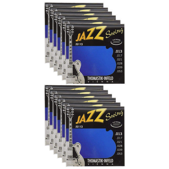 Thomastik JS113 Jazz Swing Flat 13-53 (12 Pack Bundle) Accessories / Strings / Guitar Strings