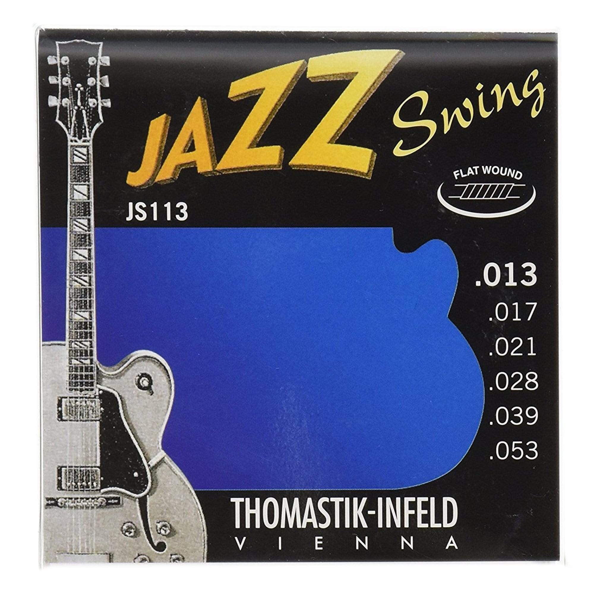 Thomastik JS113 Jazz Swing Flat 13-53 (6 Pack Bundle) – Chicago