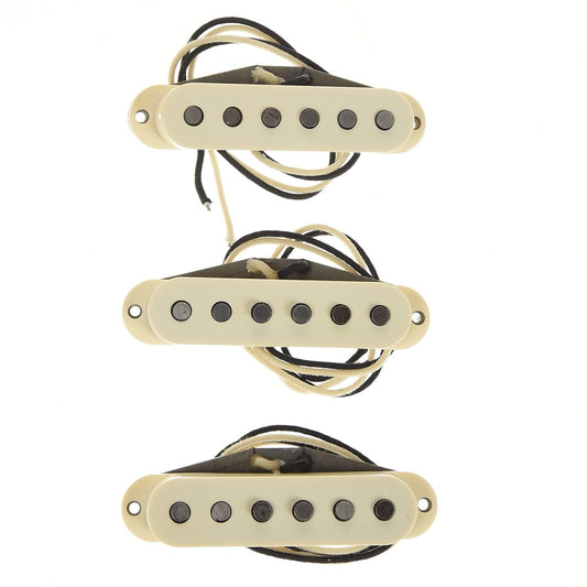 ThroBak '64 MXV Stratocaster Pickup Set Aged White Parts / Guitar Pickups