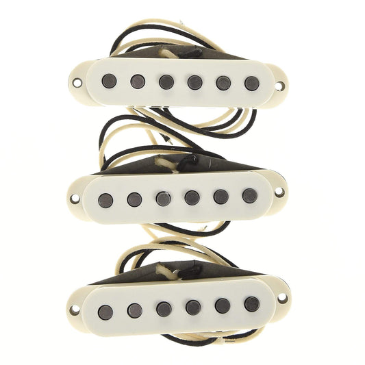 ThroBak '64 MXV Stratocaster Pickup Set Parchment Parts / Guitar Pickups