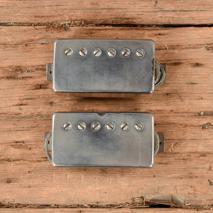 ThroBak PG-102 MXV Peter Green Style PAF Humbucker Pickup Set Aged Nickel Parts / Guitar Pickups