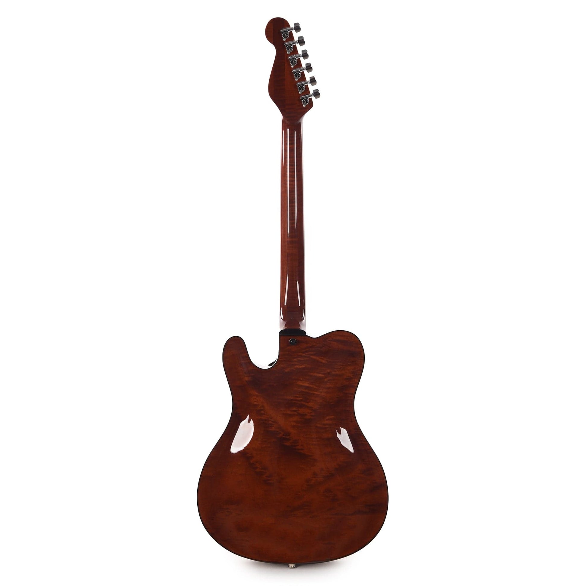 Tim Bram Tribute Archtop Curly Maple/European Spruce Red w/Kent Armstrong Humbucker Electric Guitars / Archtop