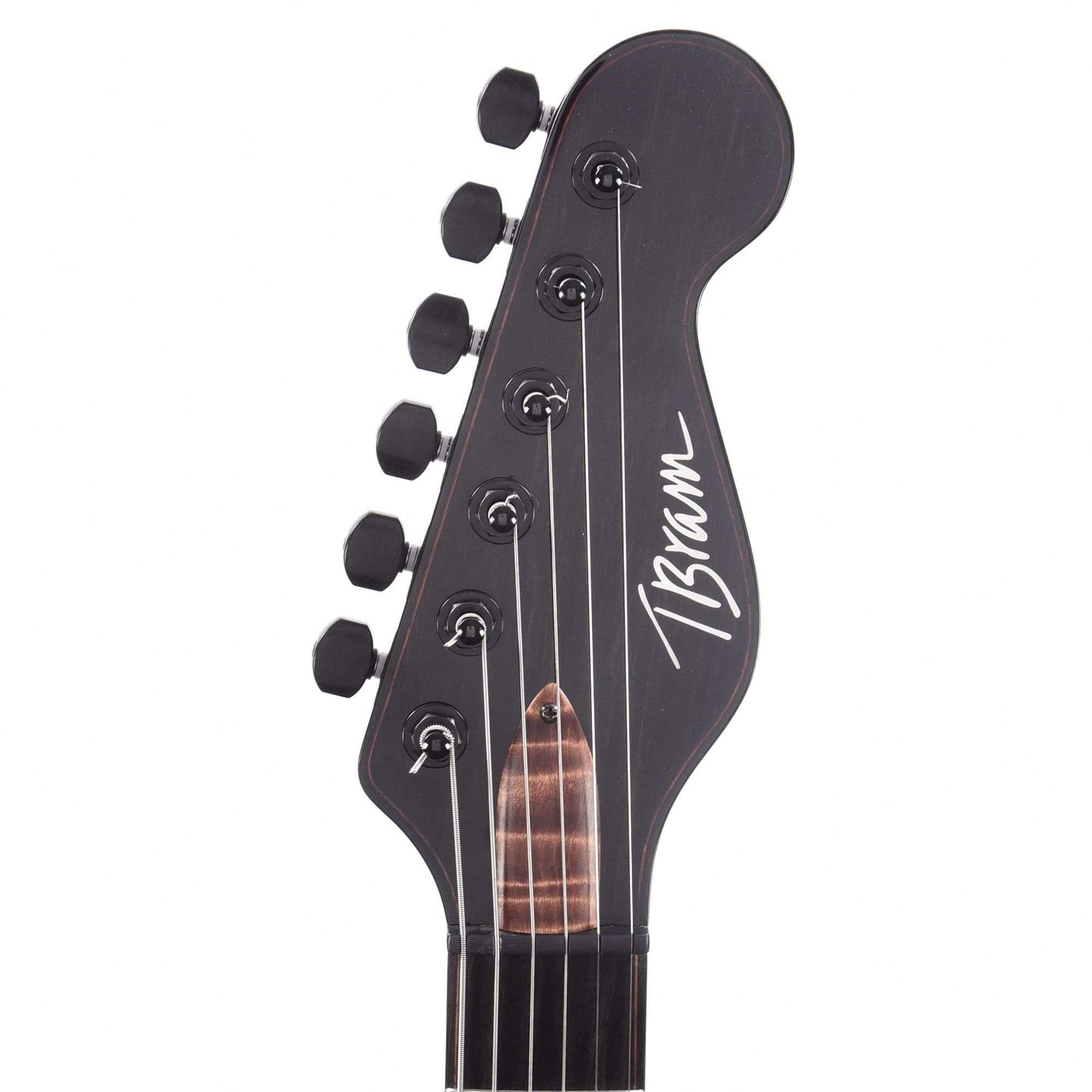 Tim Bram Tribute Archtop Ebony Curly Maple/European Spruce w/Kent Armstrong Humbucker Electric Guitars / Archtop