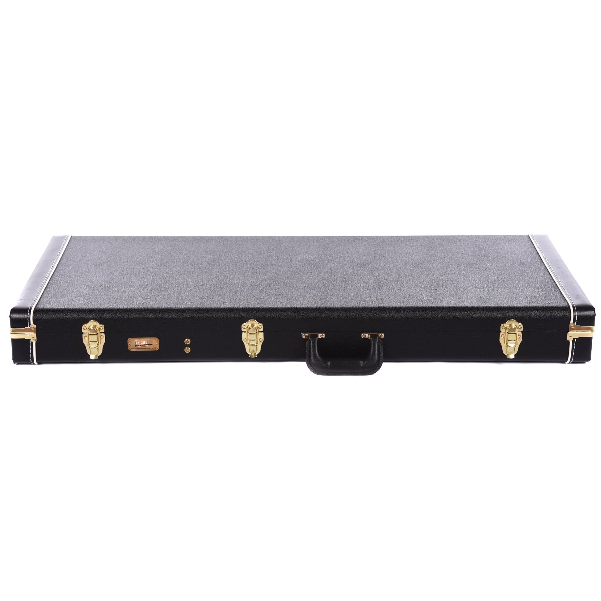 TKL 1275-Style Double Neck Guitar Hardshell Case Black Accessories / Cases and Gig Bags / Bass Cases