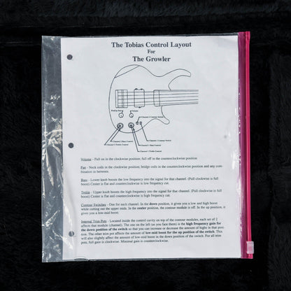 Tobias Growler 5 Natural Bass Guitars / 5-String or More