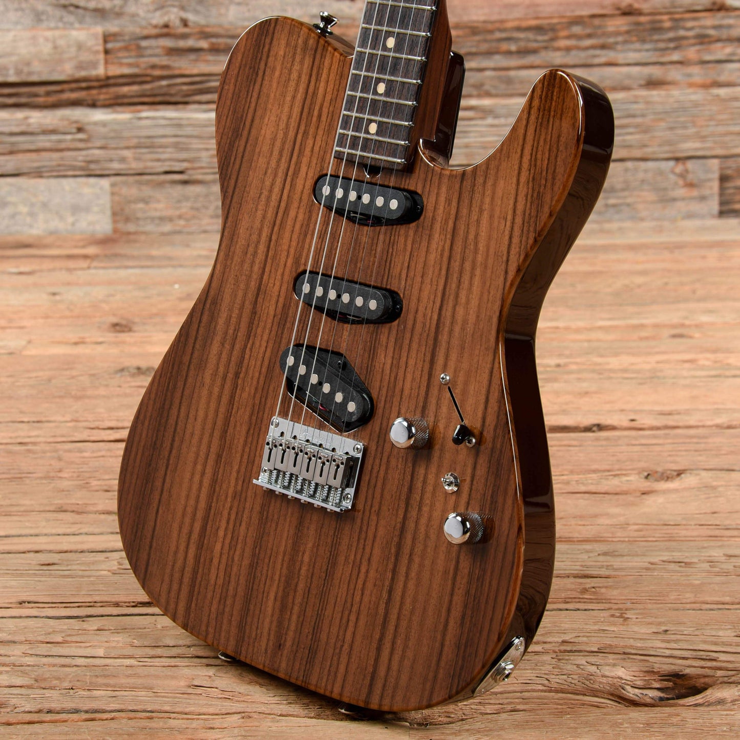 Tom Anderson Hollow T Drop Top Natural with Brown Back 2003 Electric Guitars / Semi-Hollow