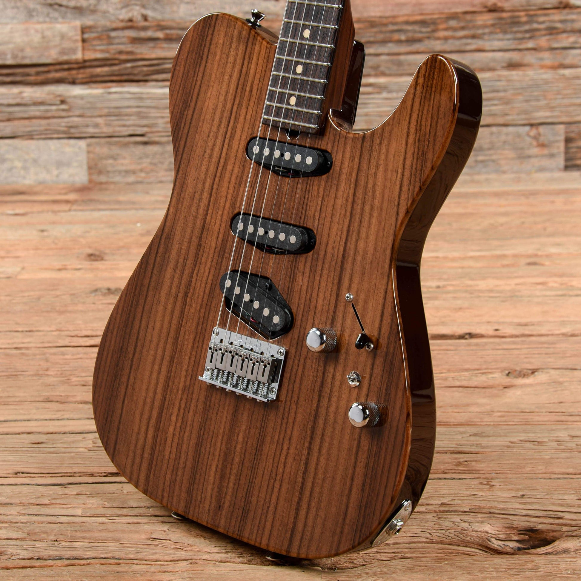 Tom Anderson Hollow T Drop Top Natural with Brown Back 2003 Electric Guitars / Semi-Hollow