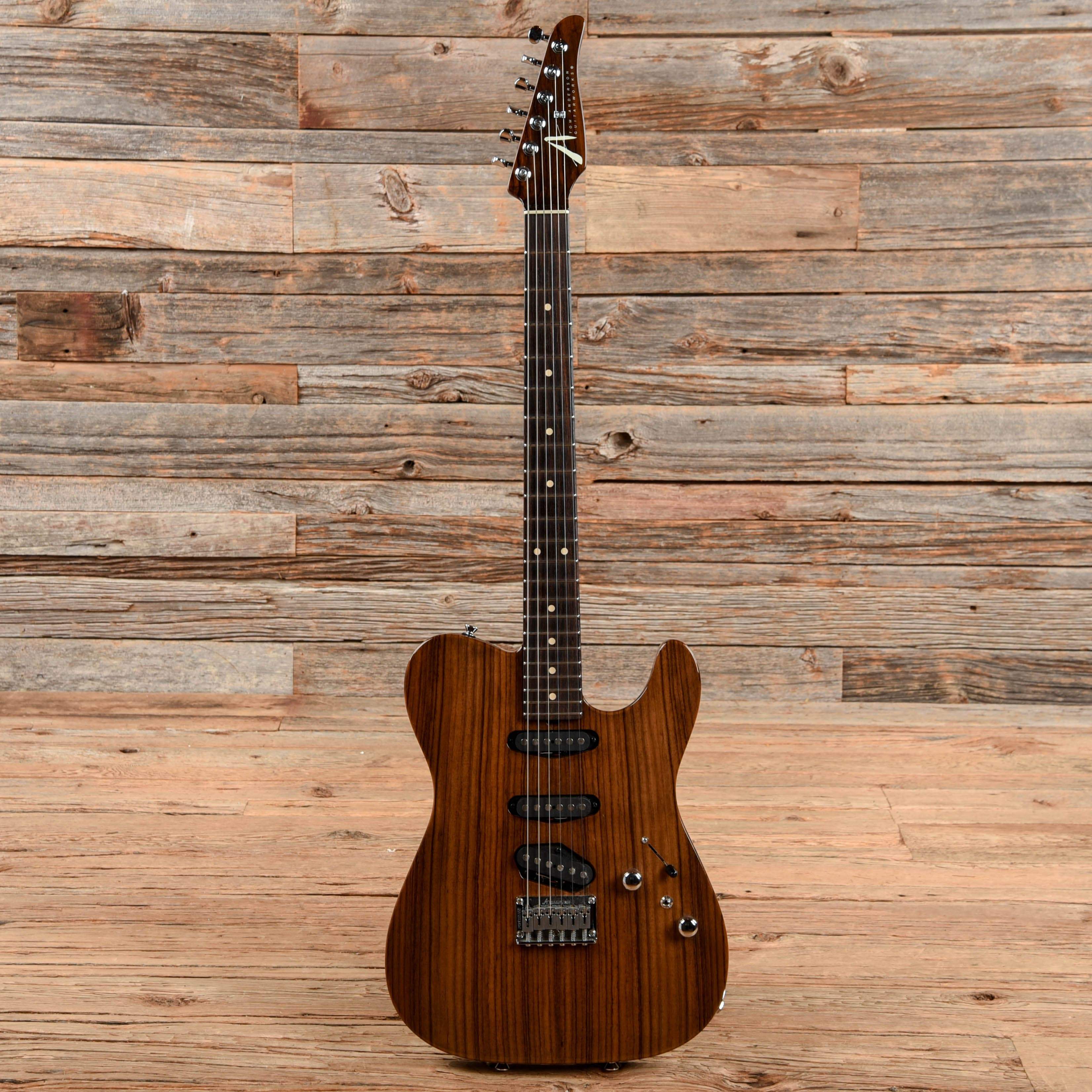 Tom Anderson Hollow T Drop Top Natural with Brown Back 2003