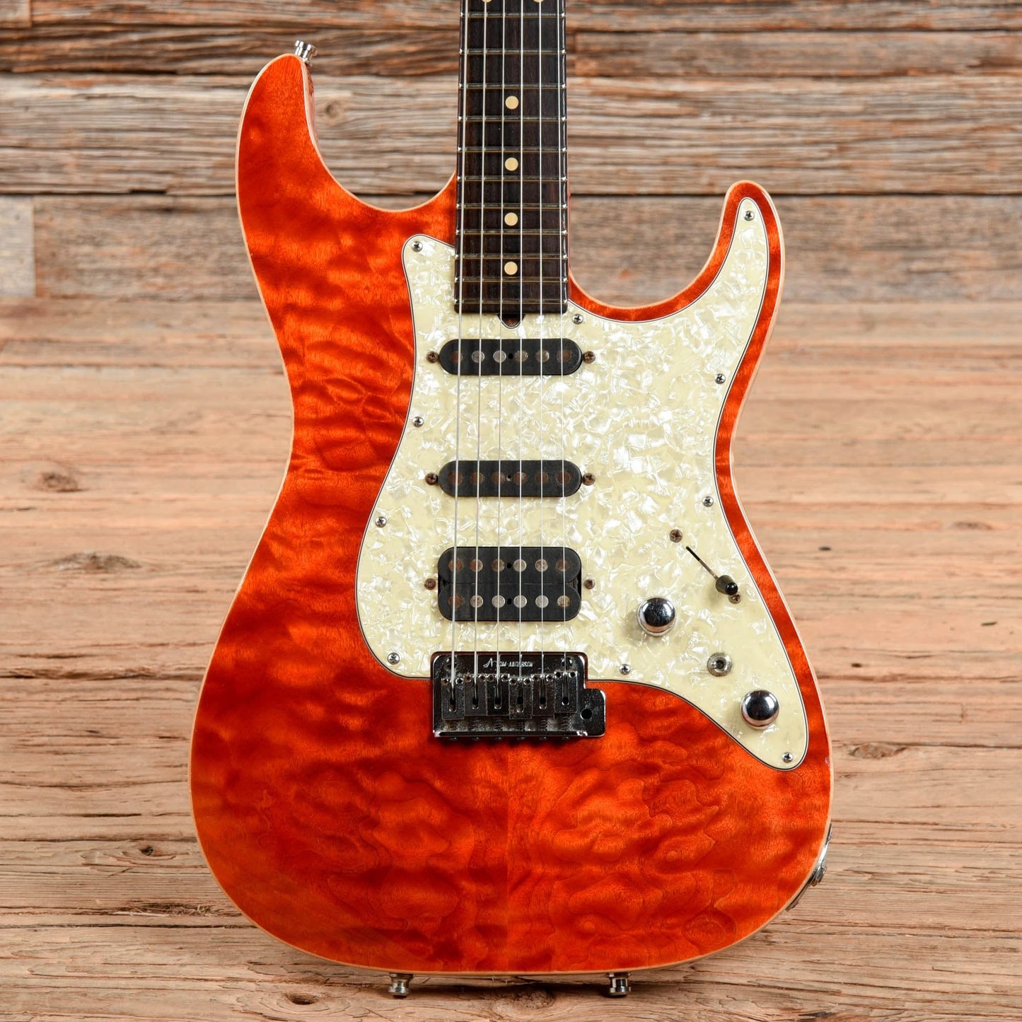 Tom Anderson Hollow Drop Top Classic 6120 Orange 1996 Electric Guitars / Solid Body