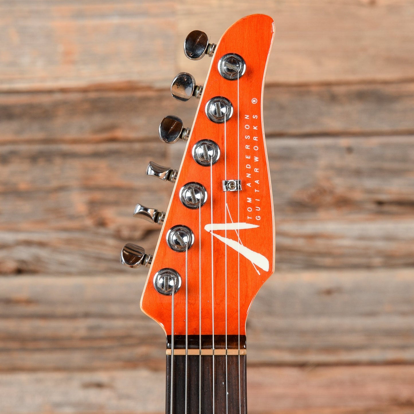 Tom Anderson Hollow Drop Top Classic Orange 1996 Electric Guitars / Solid Body