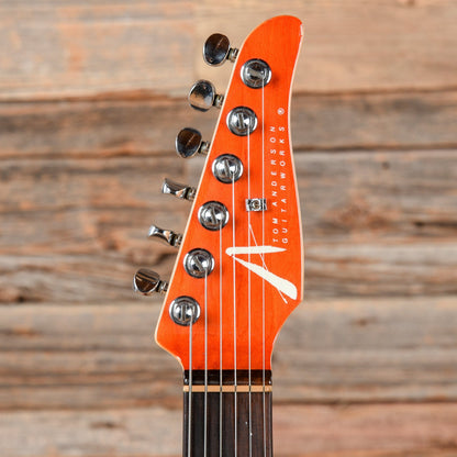 Tom Anderson Hollow Drop Top Classic Orange 1996 Electric Guitars / Solid Body
