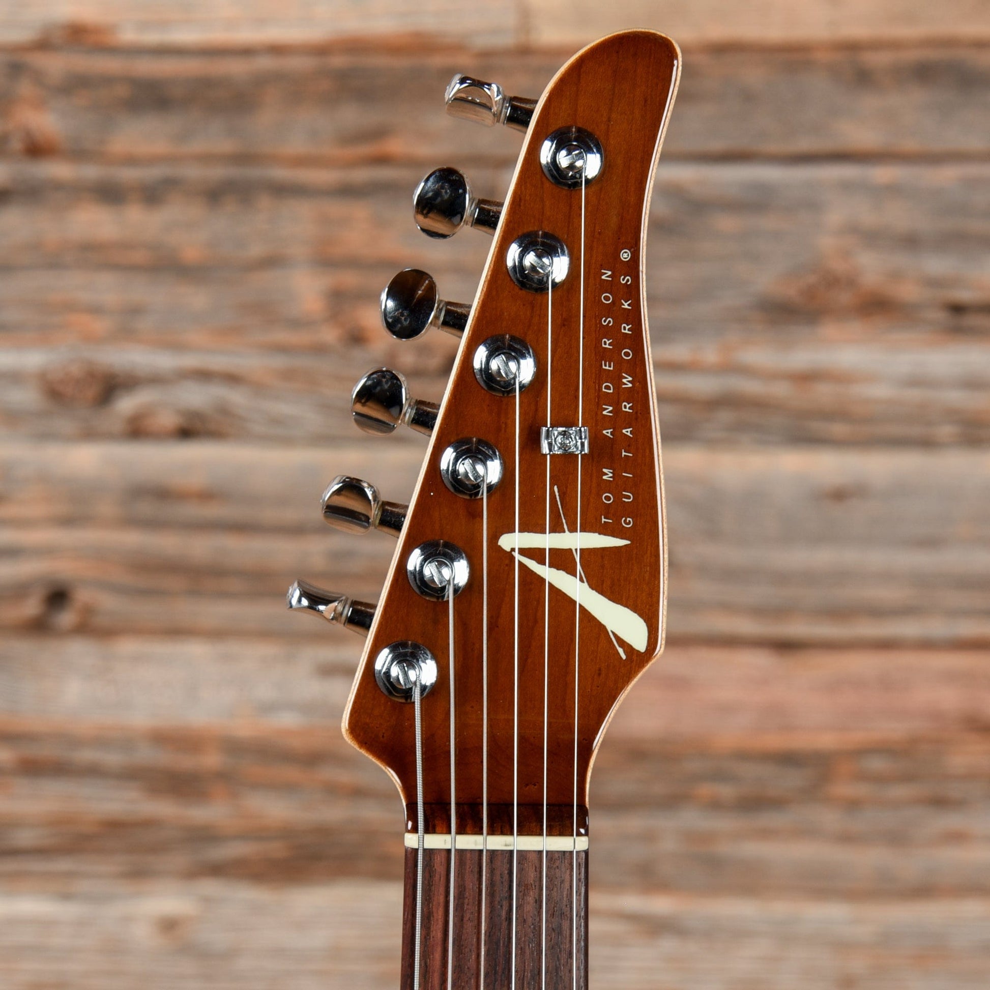 Tom Anderson Hollow Drop Top HSS 6120 Tiger Eye Electric Guitars / Solid Body