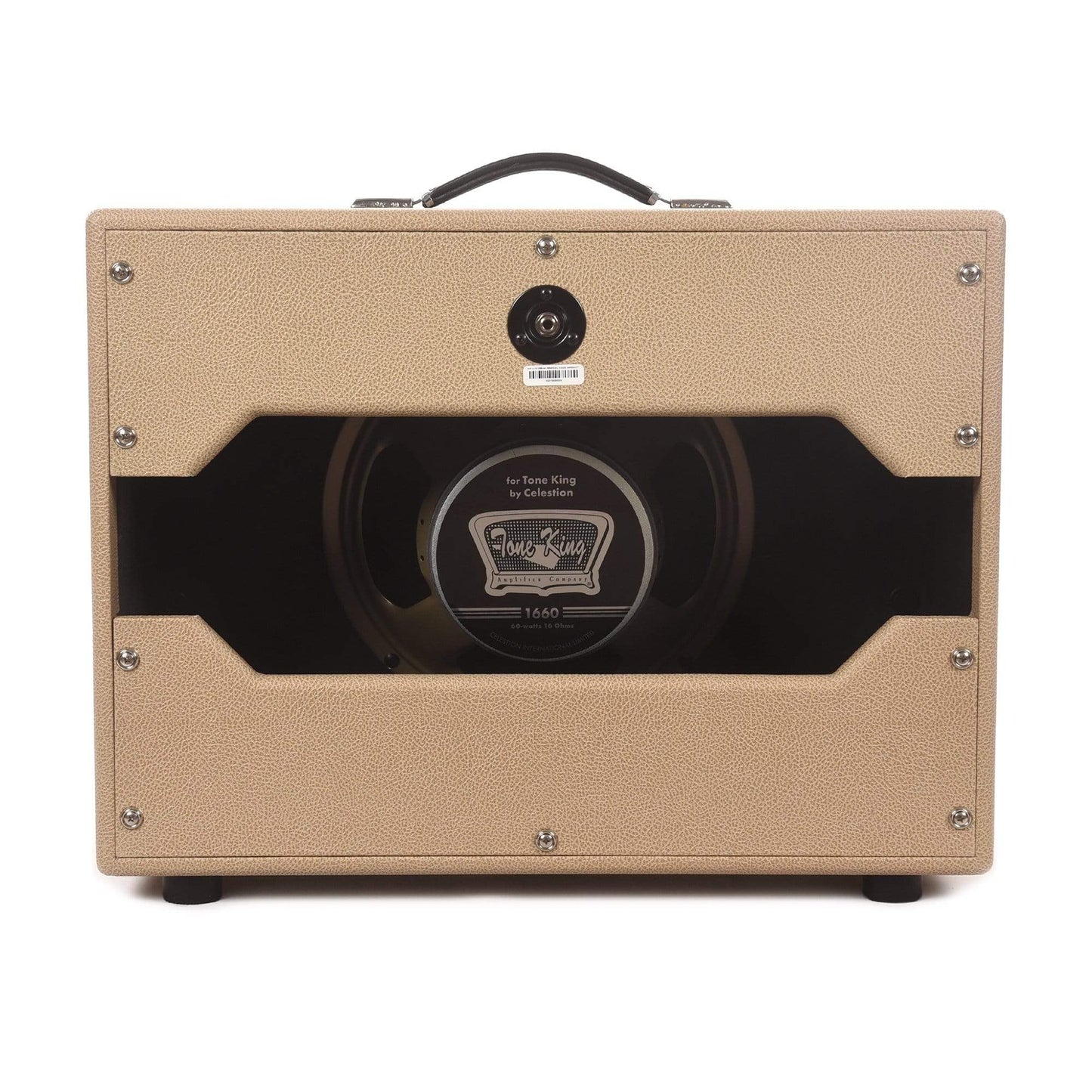 Tone King 1x12 Open Back Cabinet Cream w/Celestion Vintage 30 Amps / Guitar Combos