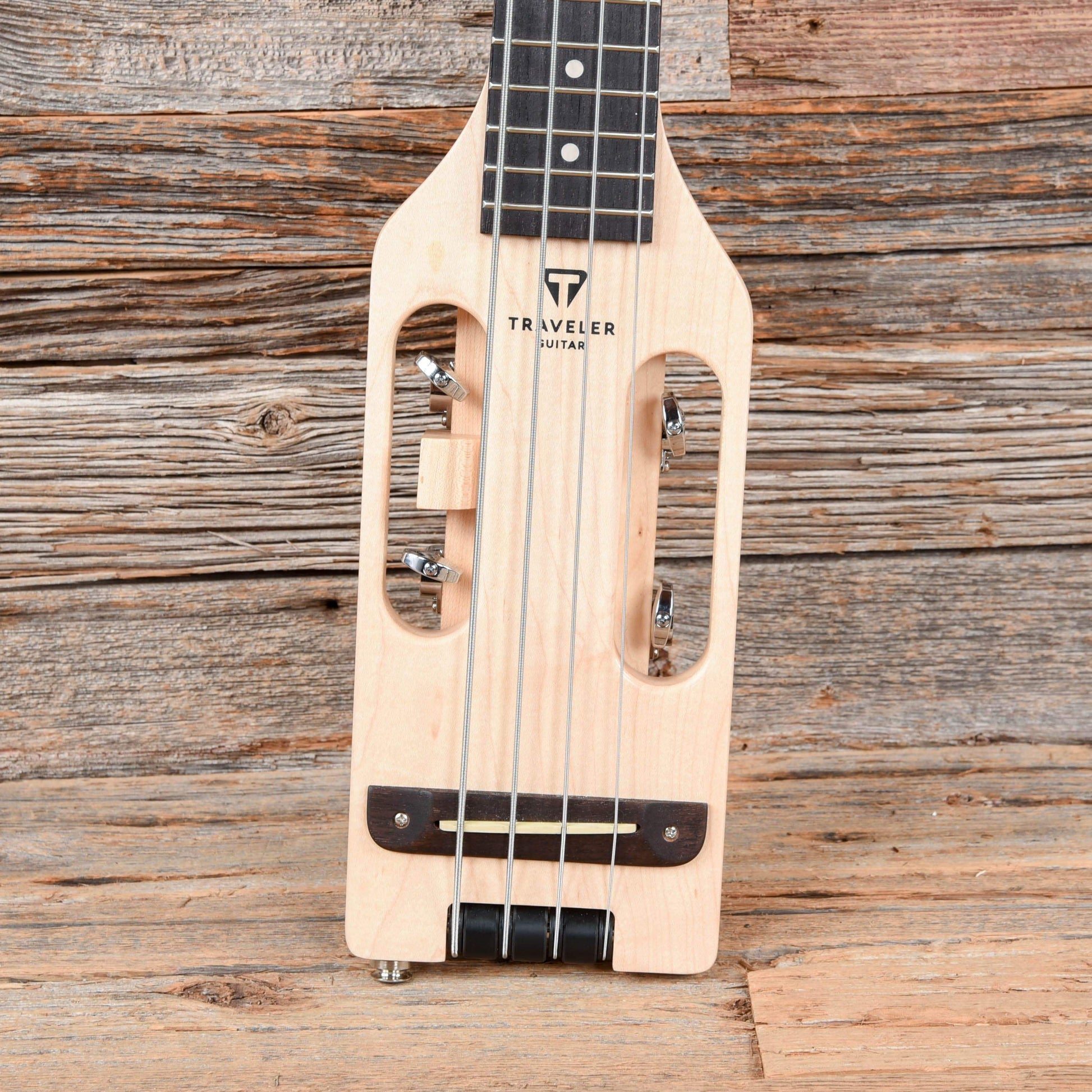 Traveler ULB-NAT Ultra-Light Bass Natural Bass Guitars / Short Scale