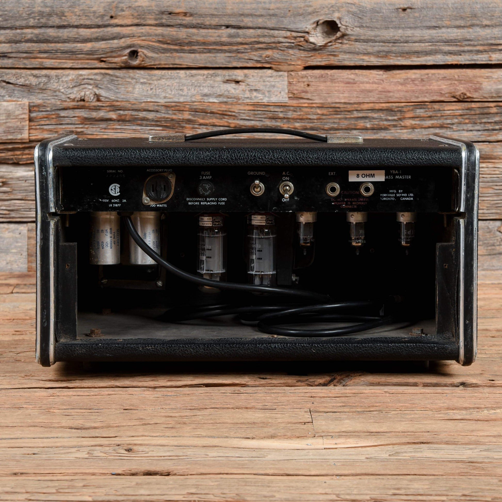 Traynor YBA-1 Bass Master 40-Watt Guitar / Bass Amp Head  1970 Amps / Guitar Heads