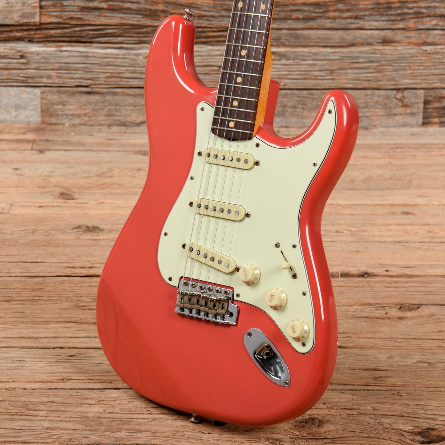 Troy Martin S-Style Coral Electric Guitars / Solid Body