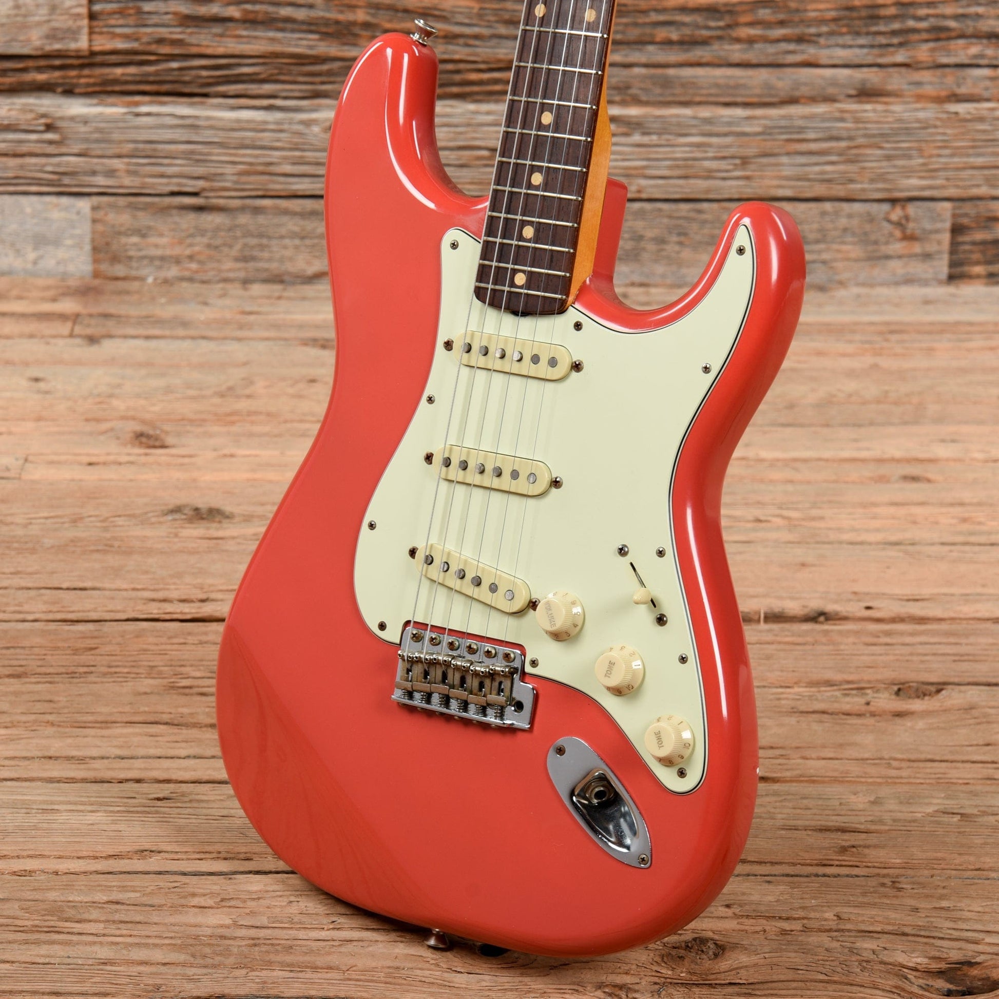 Troy Martin S-Style Coral Electric Guitars / Solid Body