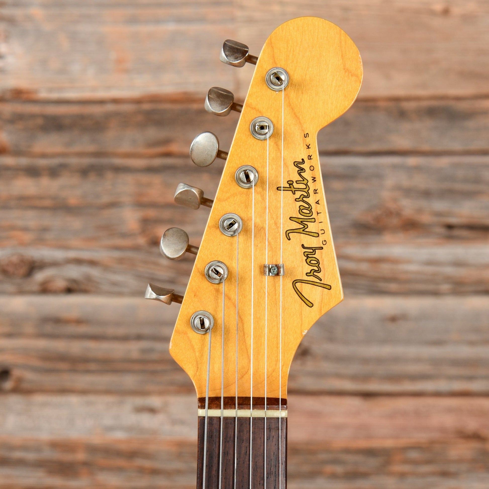 Troy Martin S-Style Coral Electric Guitars / Solid Body