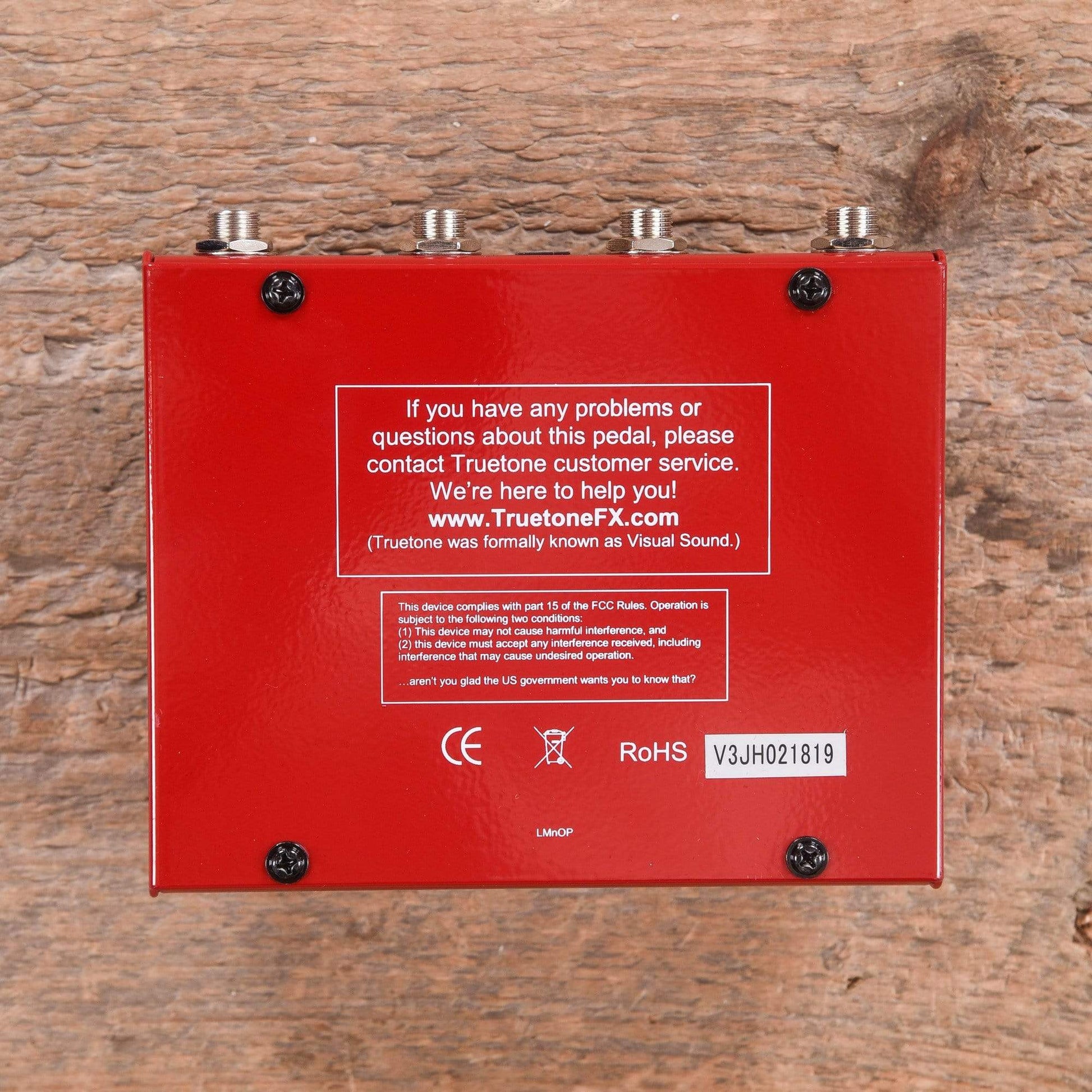 Truetone V3 Jekyll & Hyde Dual Overdrive & Distortion Pedal Effects and Pedals / Overdrive and Boost