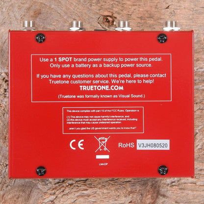 Truetone V3 Jekyll & Hyde Dual Overdrive & Distortion Pedal Effects and Pedals / Overdrive and Boost