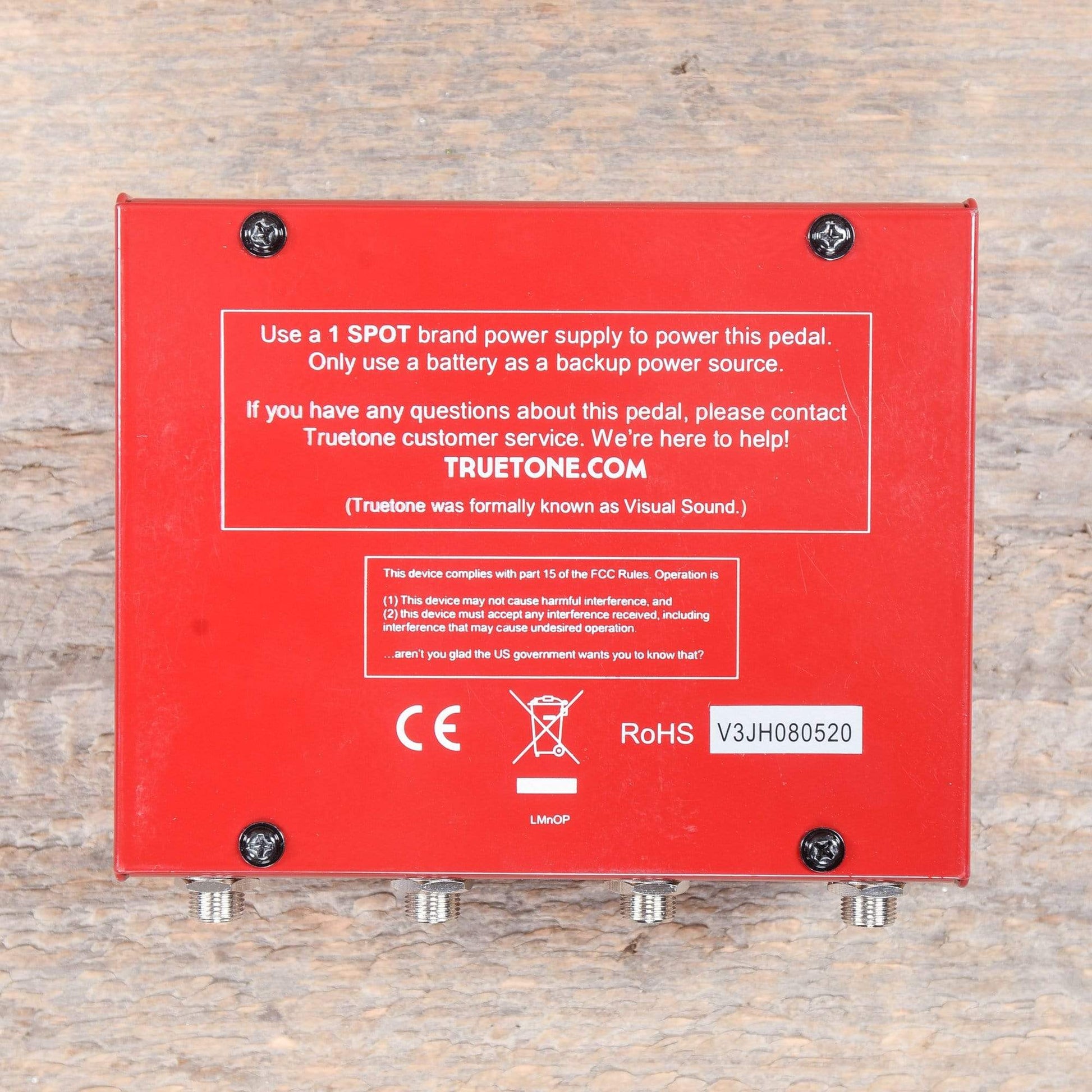 Truetone V3 Jekyll & Hyde Dual Overdrive & Distortion Pedal Effects and Pedals / Overdrive and Boost