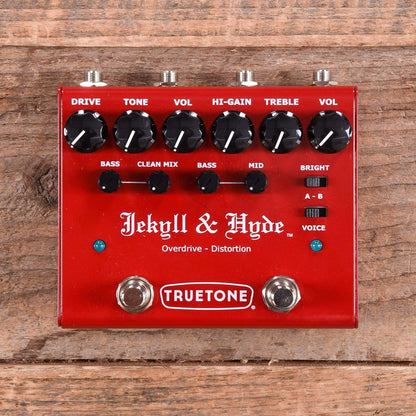 Truetone V3 Jekyll & Hyde Dual Overdrive & Distortion Pedal Effects and Pedals / Overdrive and Boost