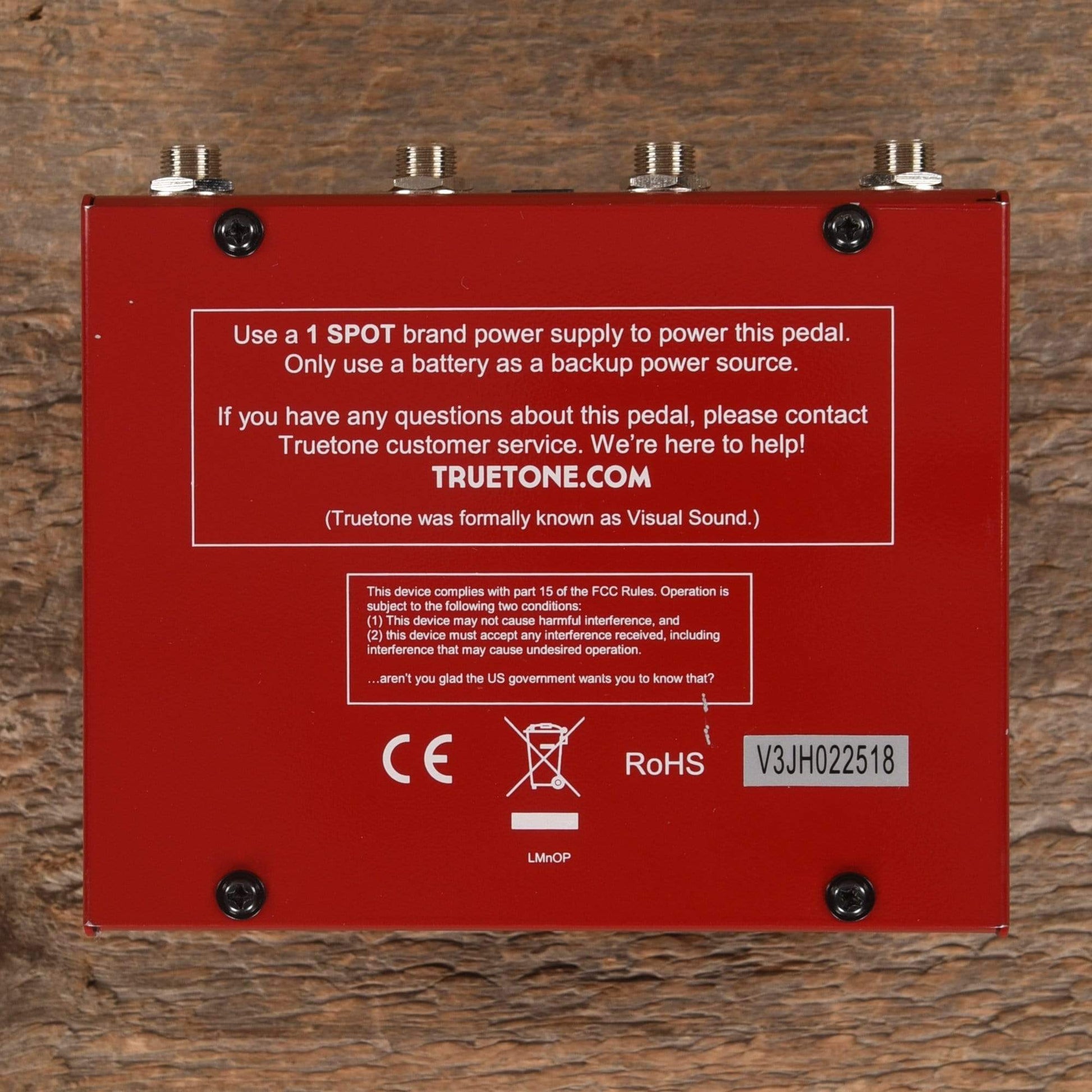 Truetone V3 Jekyll & Hyde Dual Overdrive & Distortion Pedal Effects and Pedals / Overdrive and Boost