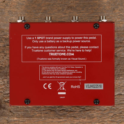 Truetone V3 Jekyll & Hyde Dual Overdrive & Distortion Pedal Effects and Pedals / Overdrive and Boost