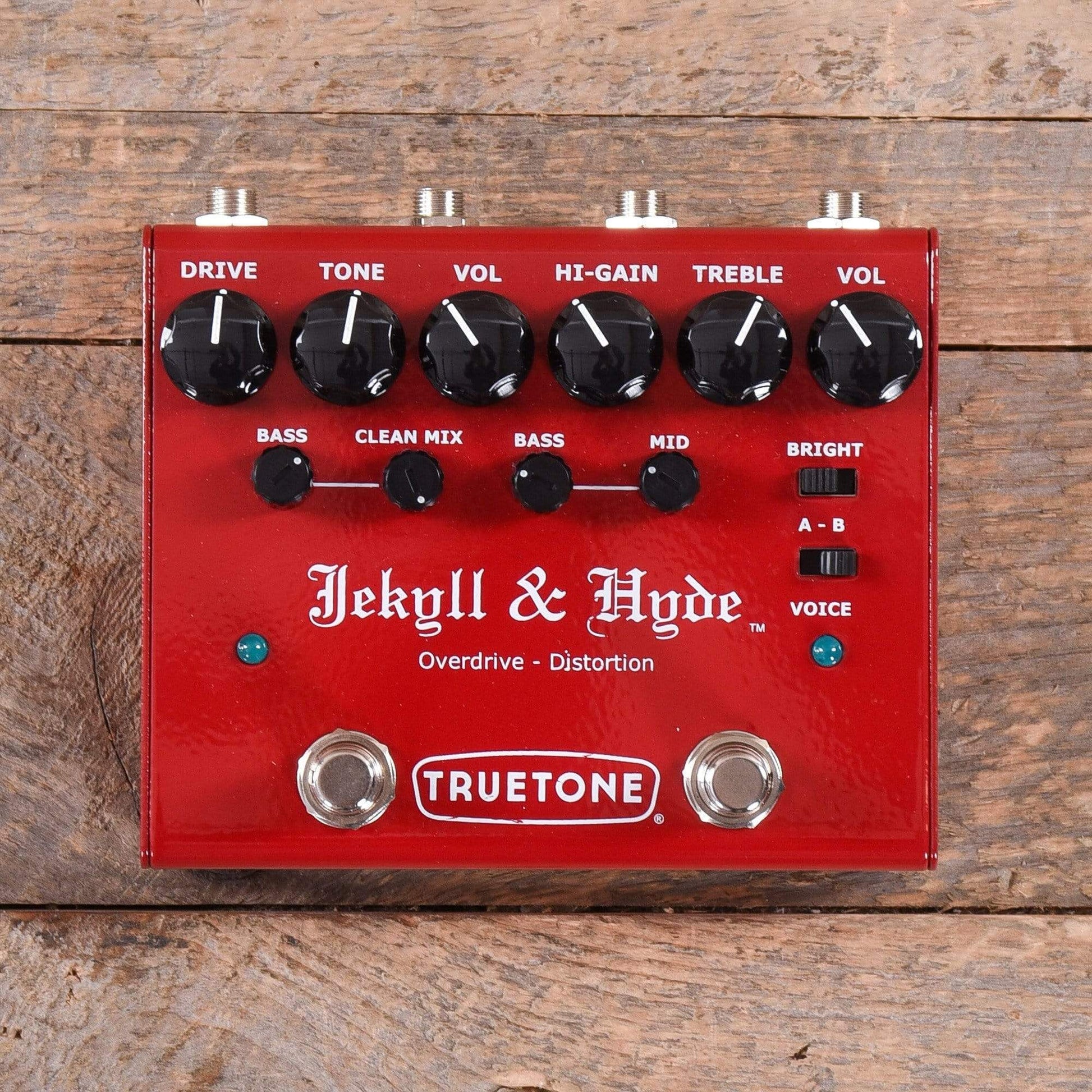 Truetone V3 Jekyll & Hyde Dual Overdrive & Distortion Pedal Effects and Pedals / Overdrive and Boost