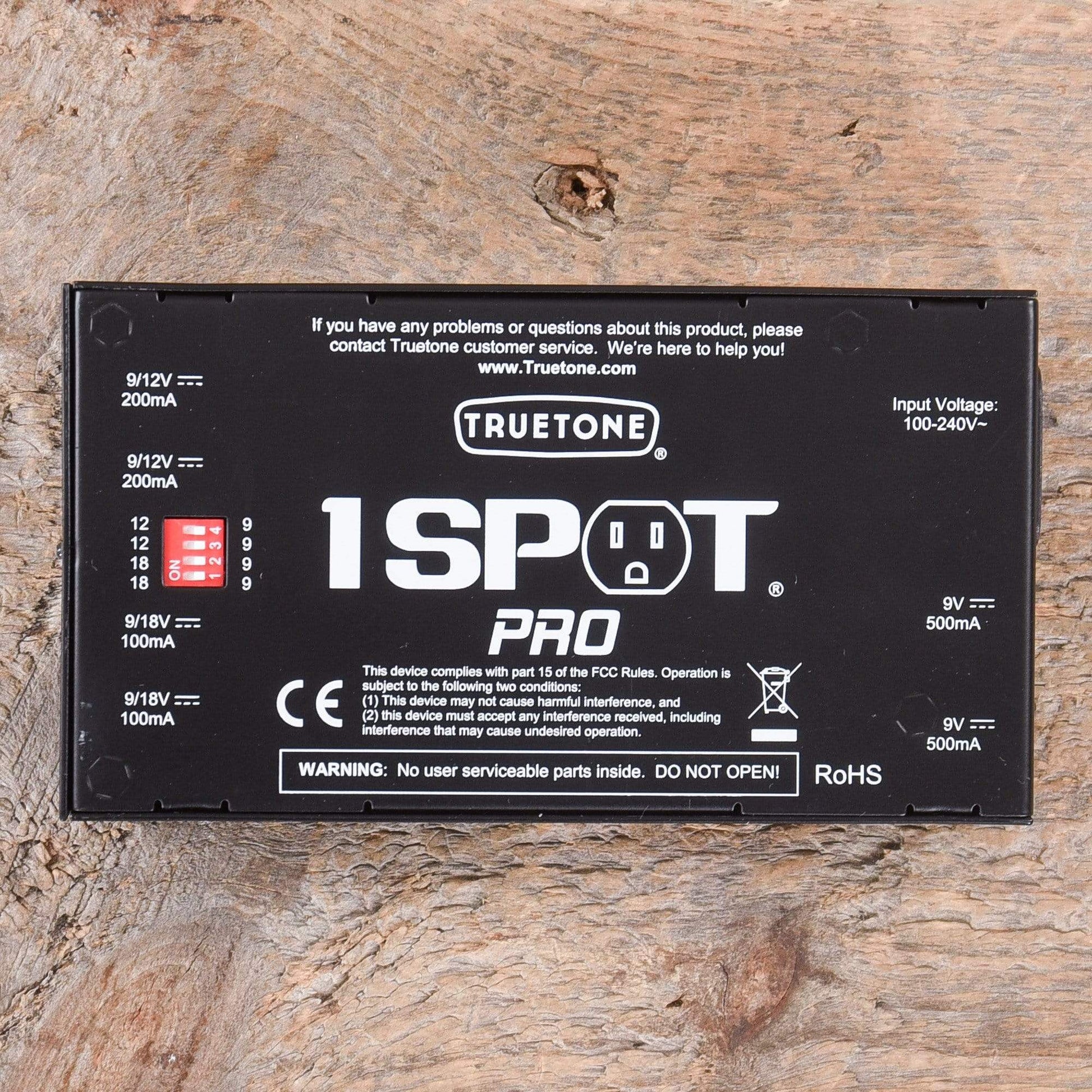 Truetone 1 SPOT Pro CS6 Power Supply Effects and Pedals / Pedalboards and Power Supplies