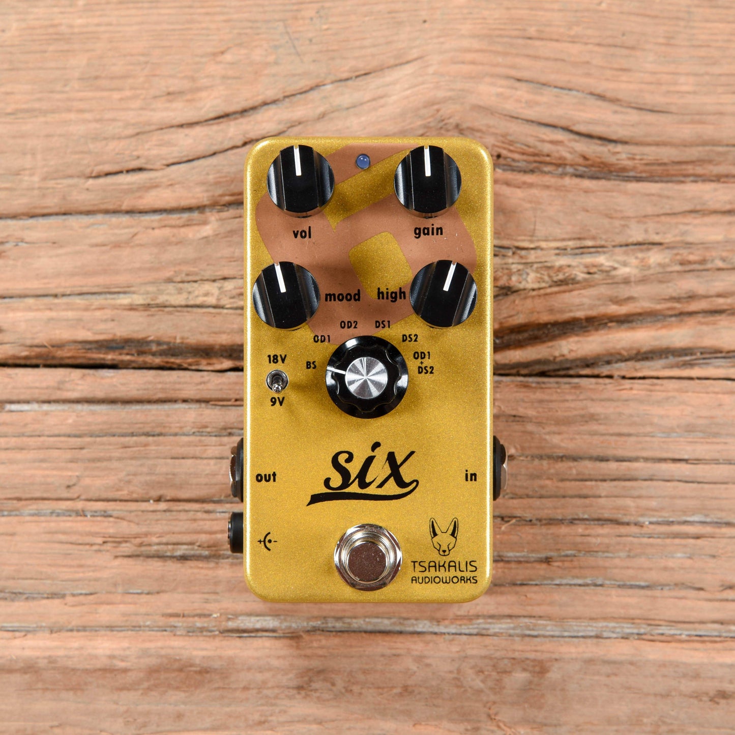 Tsakalis Audioworks Six Effects and Pedals / Overdrive and Boost