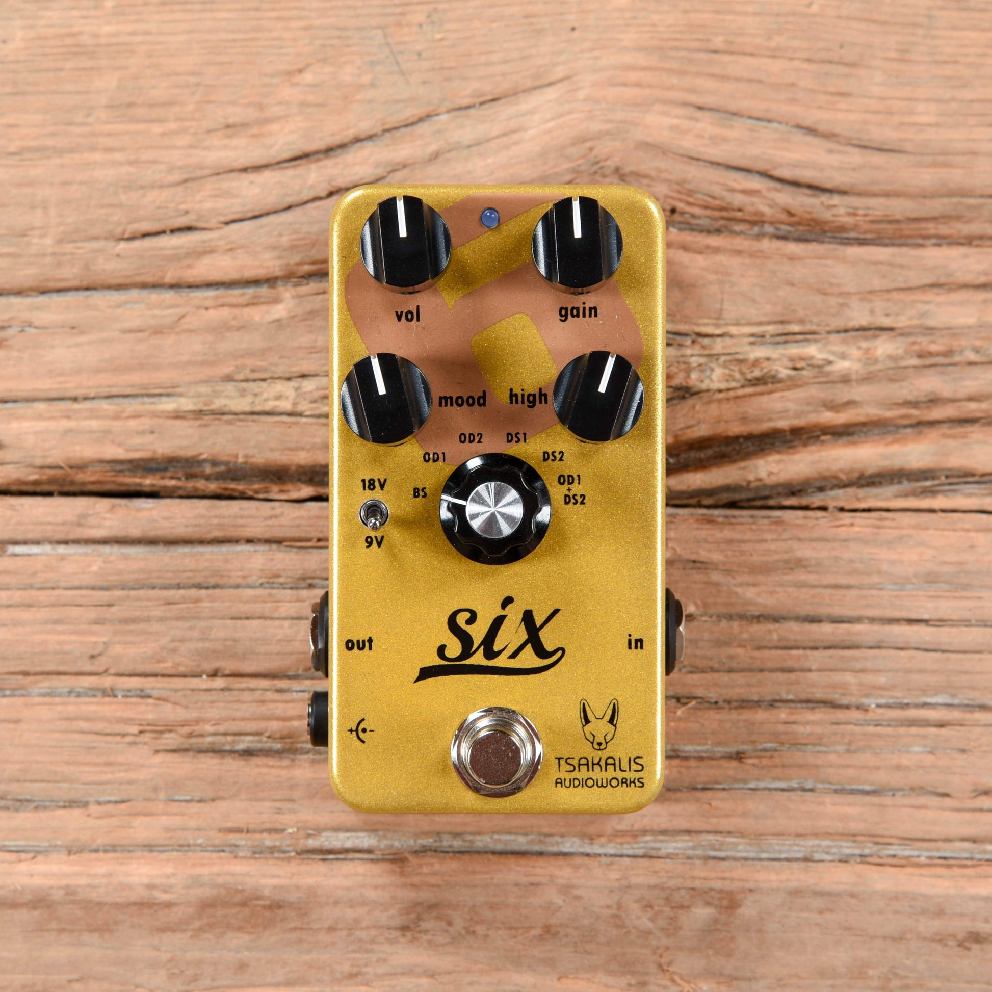 Tsakalis Audioworks Six Effects and Pedals / Overdrive and Boost